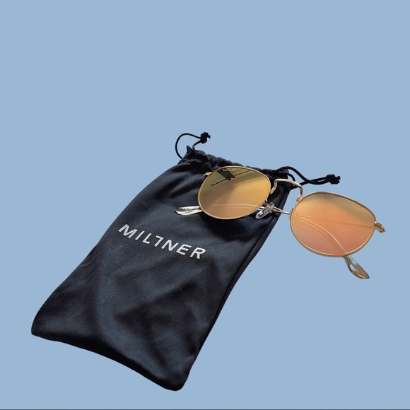Milner Pink Mirror Sunglasses - Picture 1 of 5